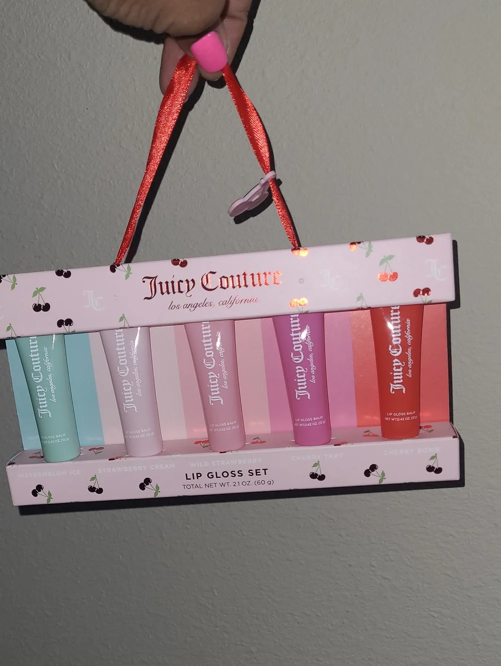 Juicy Couture Assorted Pastel & Coral Lip Gloss Set